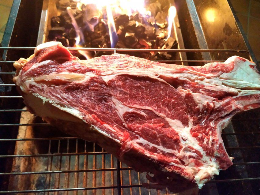 Chuletón de vaca vieja