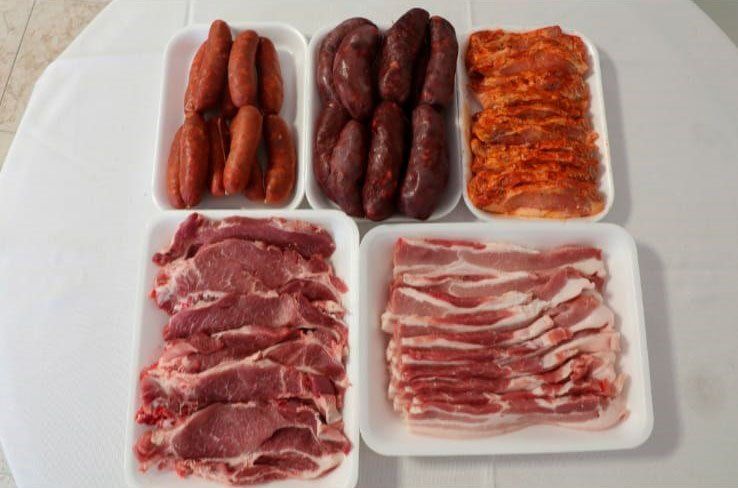 Lote elaborados de cerdo
