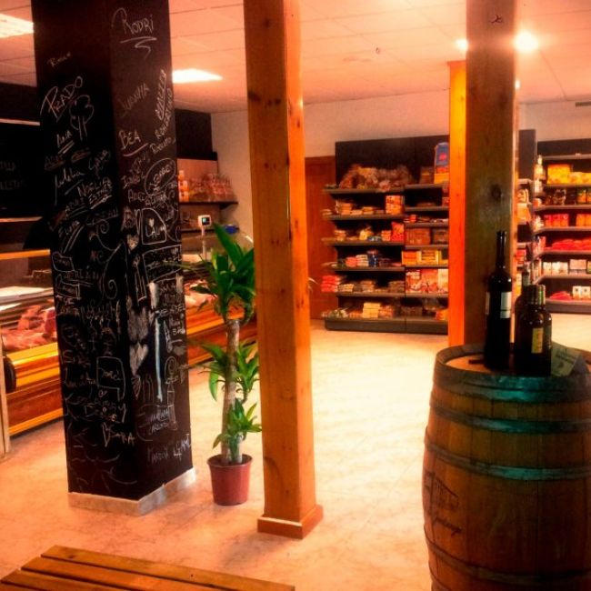 Salchichón ibérico en Ciudad Real